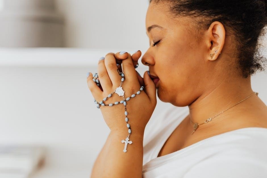 pdf guide how to pray the rosary printable booklet